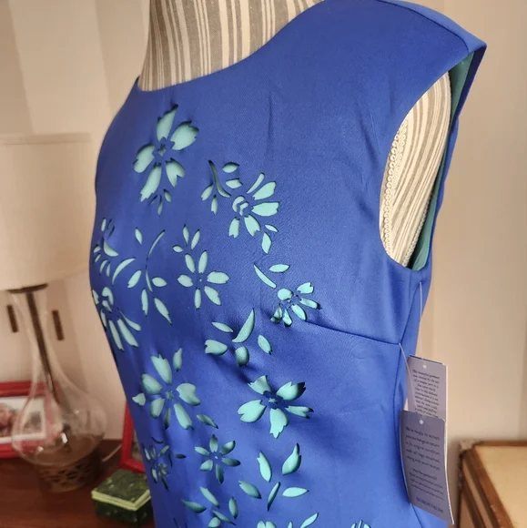NWT Laser cut sheath dress sz8 - Picture 6 of 7